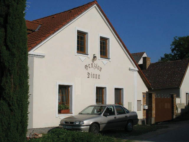 Budova penzionu Diana.
