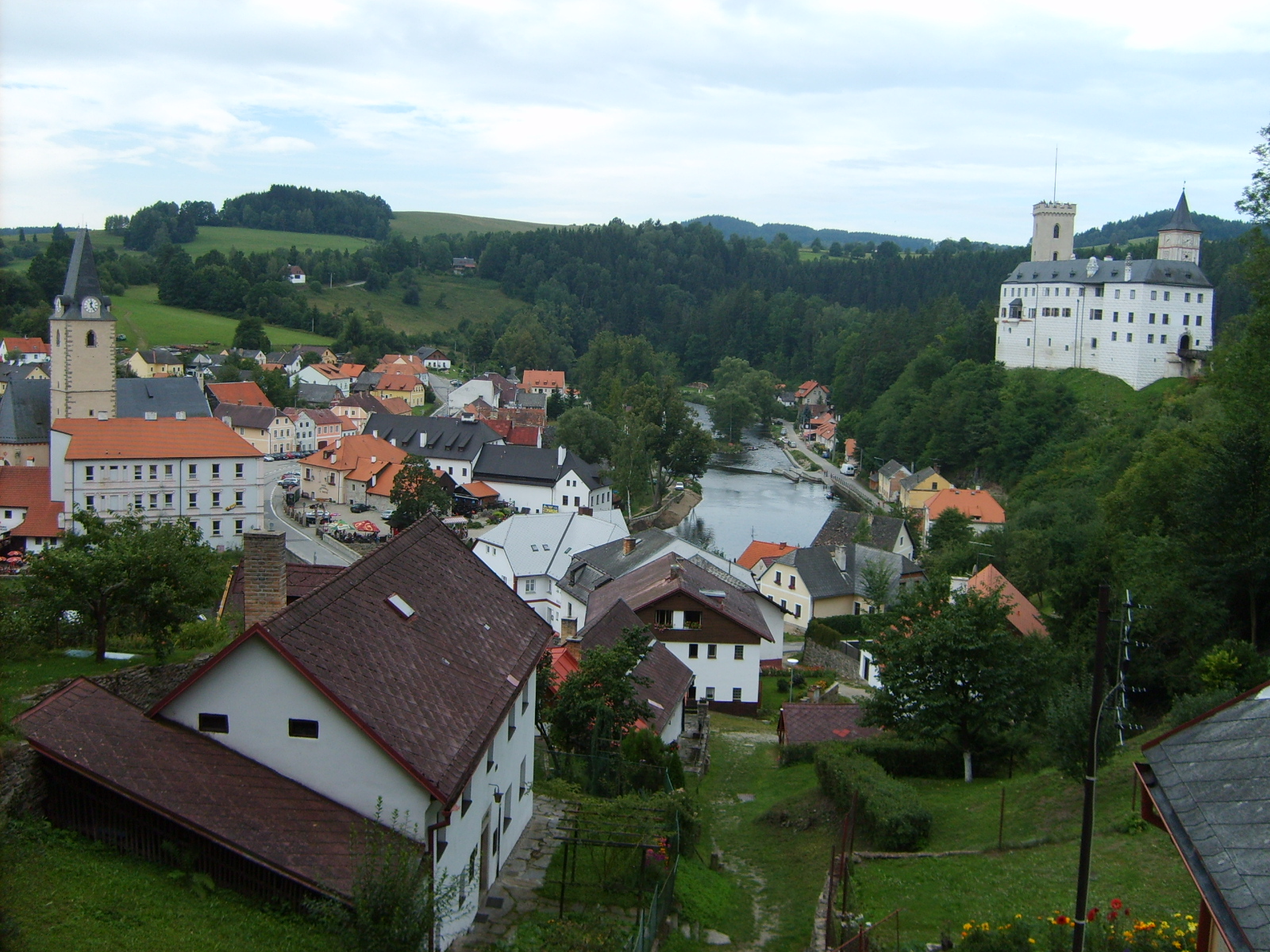 Rožmberk nad Vltavou.